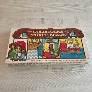 Vintage 1973 Cadaco The Goldilocks and the Three Bears Game